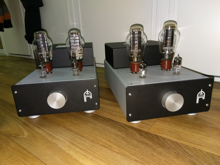 Audion Silver Night 300B monoblock Erik Andersson bygge.