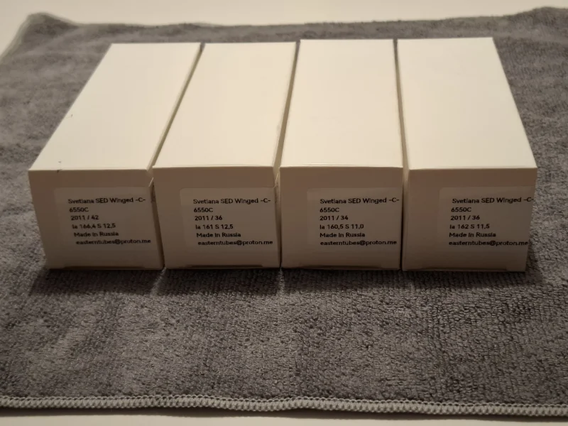 6550 (KT88) Svetlana Winged =C= JSC NOS Matchad kvartett - Bild 4 av 5