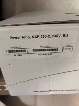 Naim nap 250-2