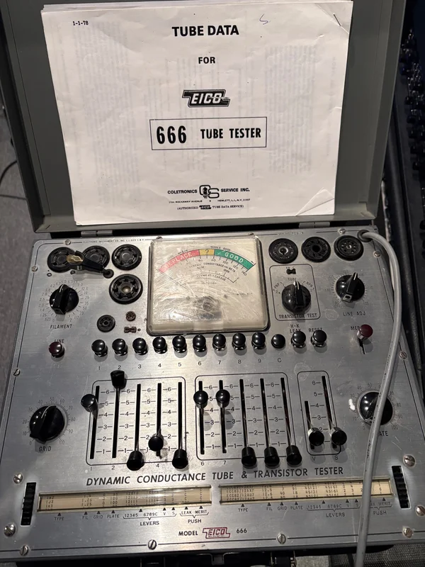 Eico 666 r&ouml;rtestare - Bild 1 av 4