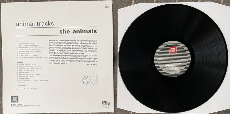 The Animals - Animal Tracks (LP) The Animals - Animal Tracks (LP) - Bild 2 av 2