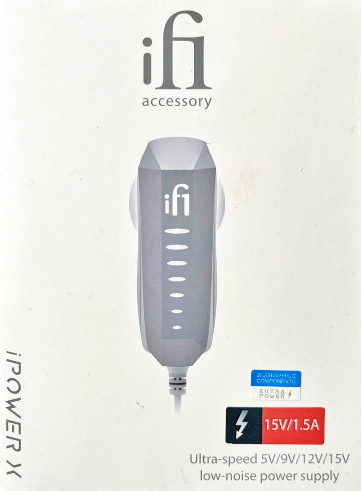 ifi Audio (ARM) iPowerX. Öppnad förpackning för visning och demo.