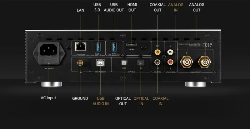 HiFi Rose RS250A, demoex. HiFi Rose RS250A, demoex. - Bild 2 av 2