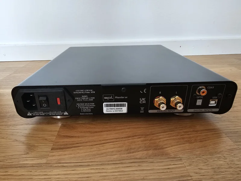 SPL Phonitor se med DAC768xs, silver &ndash; n&auml;ra nyskick - Bild 4 av 5