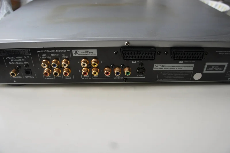 Philips SACD spelare (dvd 763SA) L&Auml;S INFO!!! - Bild 5 av 5