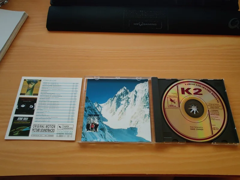 K2 soundtrack av Hans Zimmer RARE K2 soundtrack av Hans Zimmer RARE - Bild 3 av 3