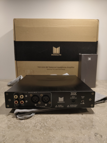 Monolith THX AAA 887 Balance Headphone Amp, RARITET!