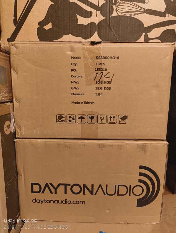 Dayton Audio Rss390 ho-4 - Bild 1 av 1