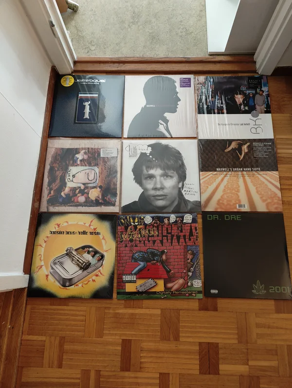 Vinylskivor s&auml;ljes i v&auml;ldigt gott skick - Bild 5 av 37