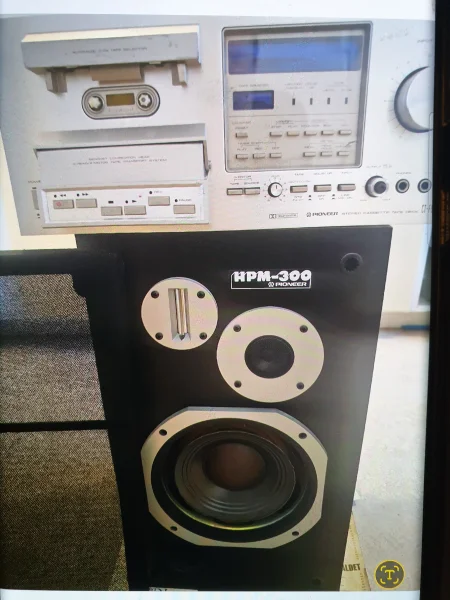 Pioneer Hpm-300 samt Pioneer Ct-F900, DAT kassetter - Bild 1 av 3