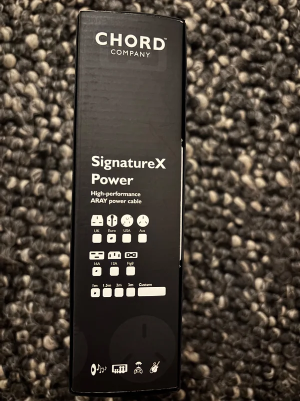 Chord signature X power 16A Chord signature X power 16A - Bild 2 av 2