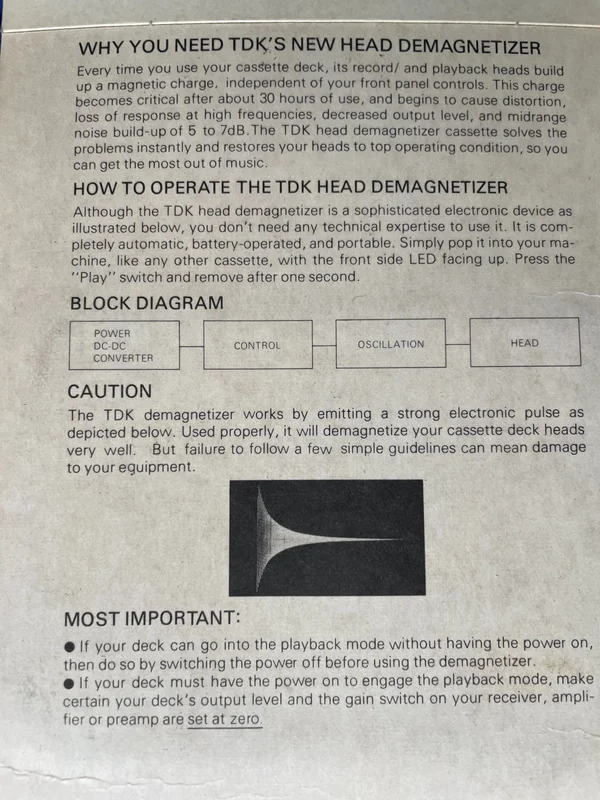 Avmagnetiserare  - Bild 2 av 2
