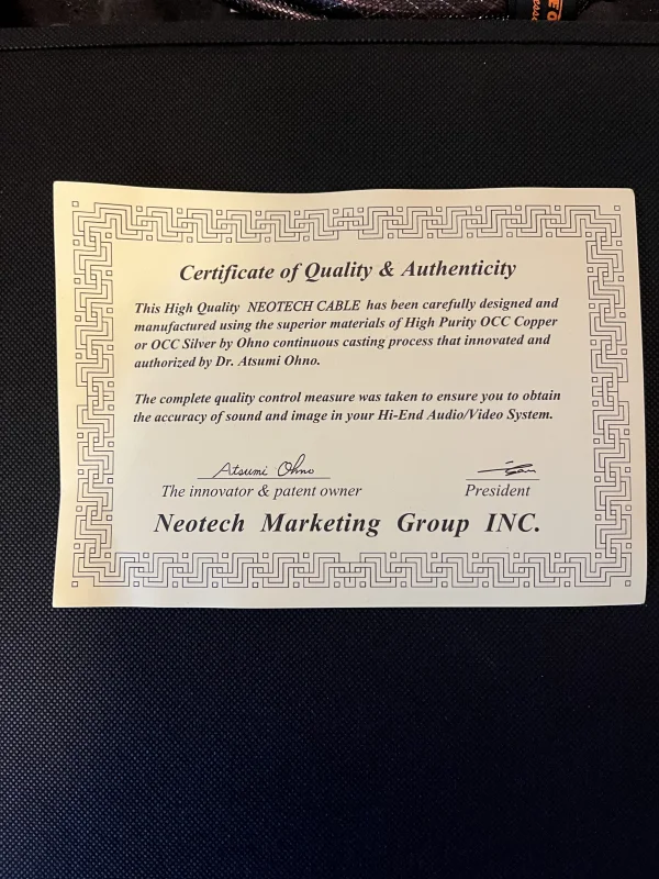 Neotech NEI‑1002 XLR 1 m &ndash; ren silver, fabriksterminerad - Bild 2 av 4