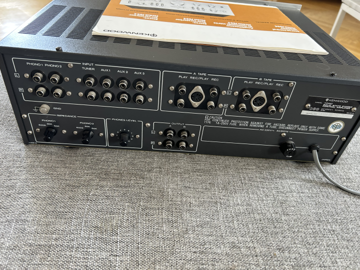 Kenwood 700C Försteg