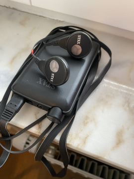 Stax SRS 002 elektrostatisk in ear