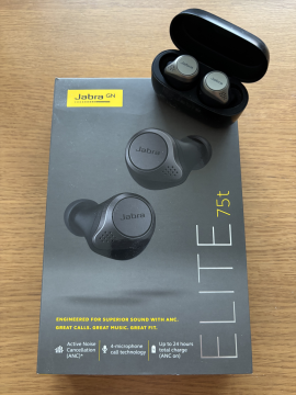 Jabra Elite 75t hörlurar