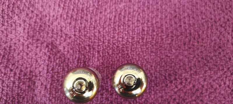 Matchat par Telefunken ECC81 (NOS) med 45-graders "O" getter - Bild 6 av 7