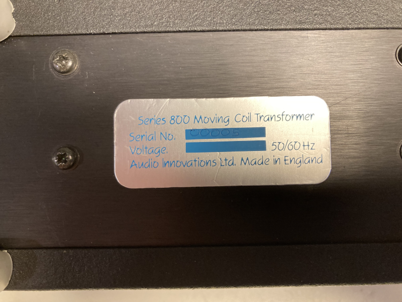 Audio innovation S 800 Stepuptransformator Audio innovation S 800 Stepuptransformator - Bild 3 av 3