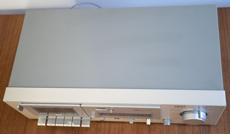 Akai CS-M02 Stereo Cassette Deck (1980-81) Akai CS-M02 Stereo Cassette Deck (1980-81) - Bild 2 av 5