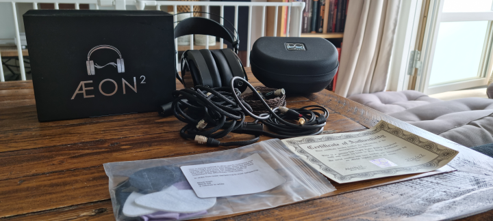 Dan Clark Audio Aeon 2 Noire inklusive extrakablar
