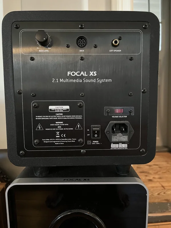 Focal XS 2.1 Multimedia Sound System - Bild 8 av 8