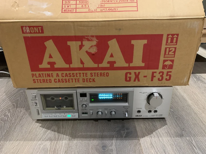 NOS - Akai GX-F35 Casette Deck - NOS - Bild 2 av 4