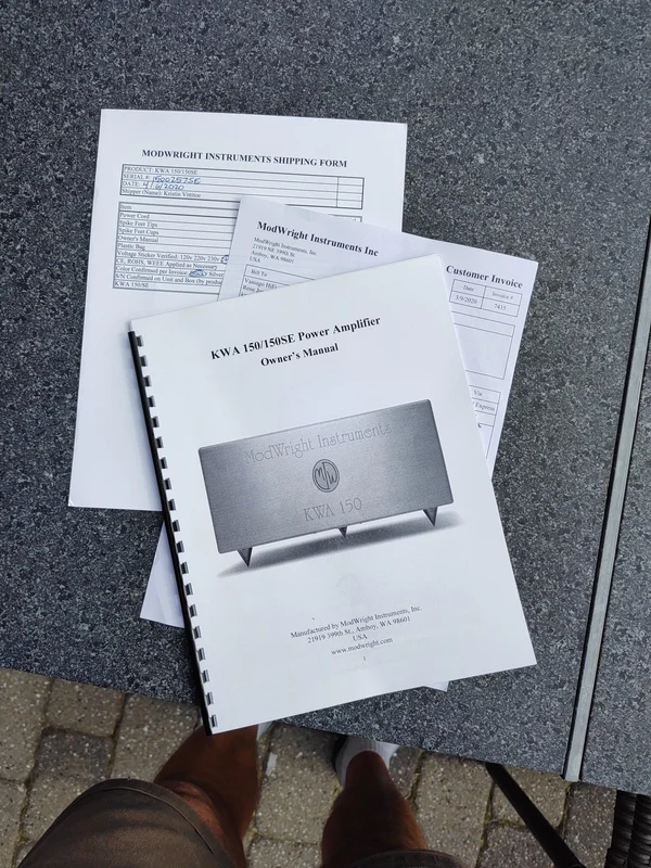 ModWright KWA 150 SE effektförstärkare ModWright KWA 150 SE effektförstärkare - Bild 4 av 4