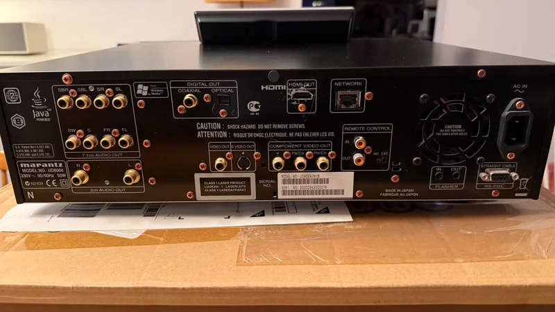 Marantz UD8004 – High-End Universal/SACD-spelare (Komplett m. originalkartong) Marantz UD8004 – High-End Universal/SACD-spelare (Komplett m. originalkartong) - Bild 3 av 3