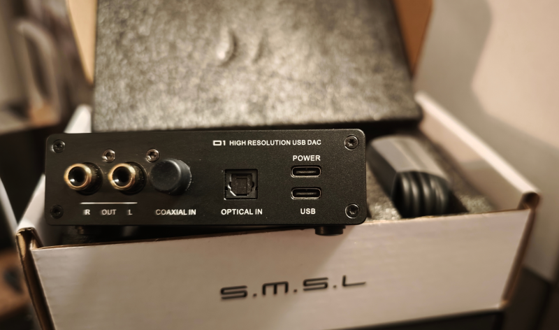 SMSL D1 ROHM kompakt DAC - Bild 3 av 3