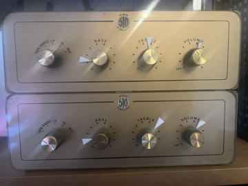 MULLARD TUBE PREAMP STEREO/MONO x2 