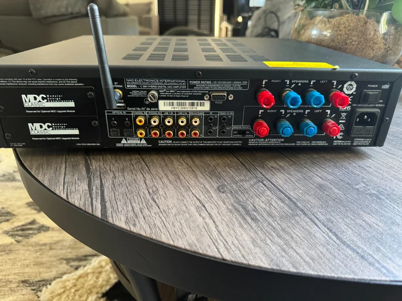 NAD Hybrid Digital DAC Amplifier C 368 - Image 3 of 5