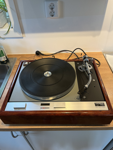 Thorens TD-125 utan tonarm