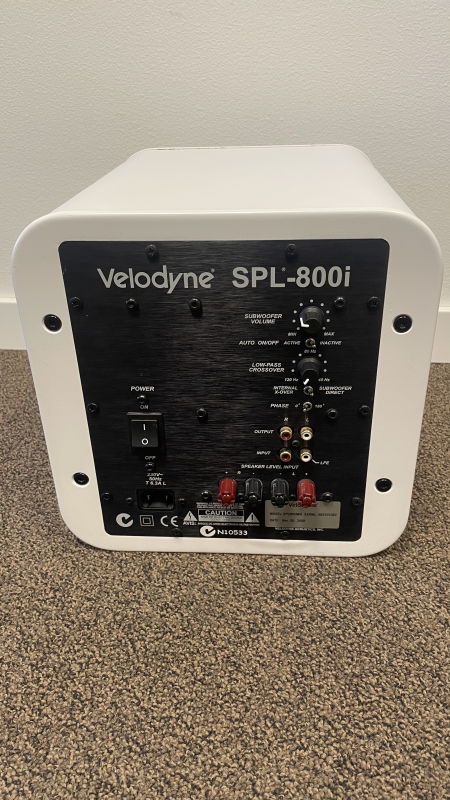Velodyne SPL800i White - Bild 3 av 5