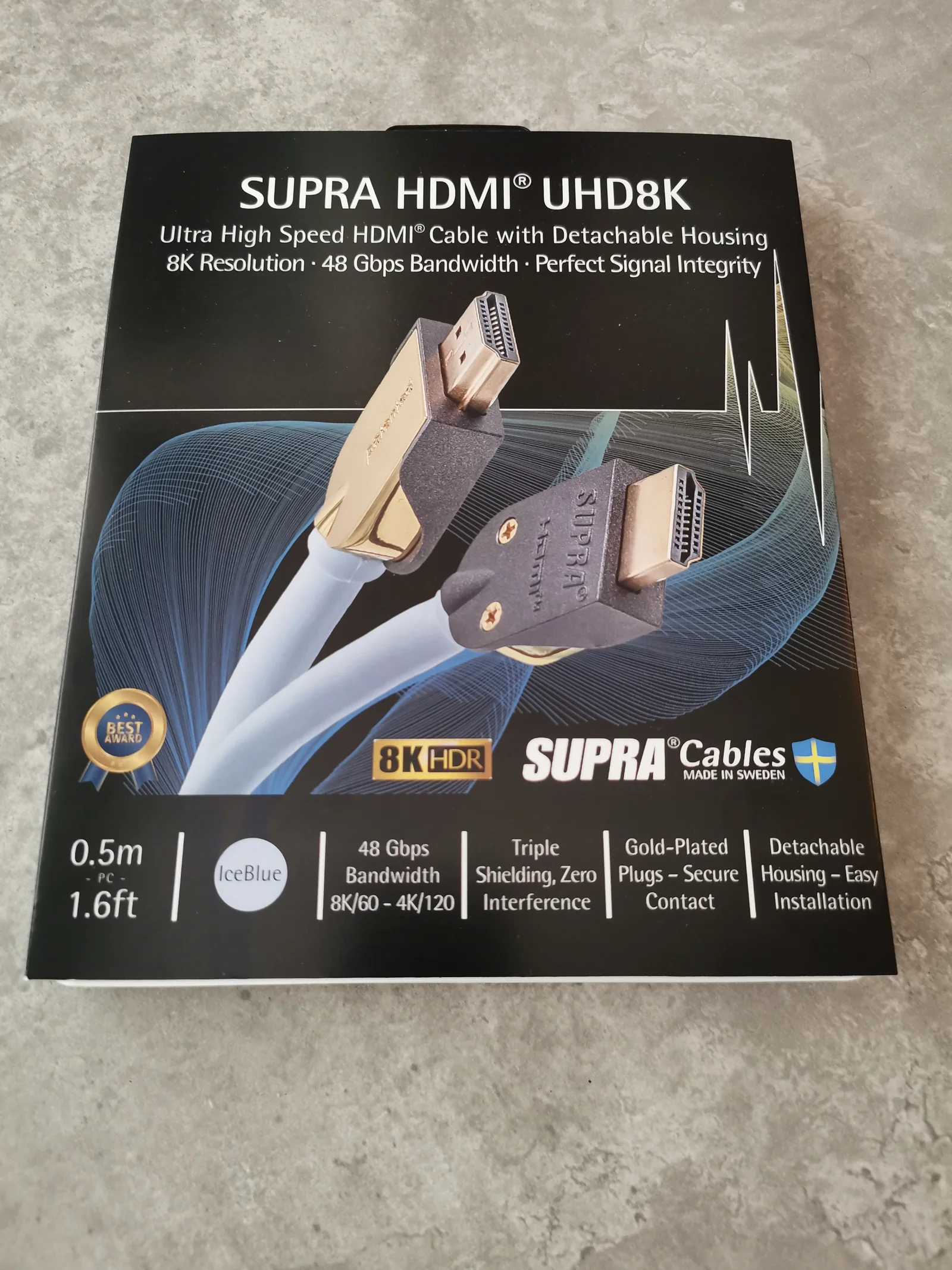 Supra HDMI 2.1 UHD8K