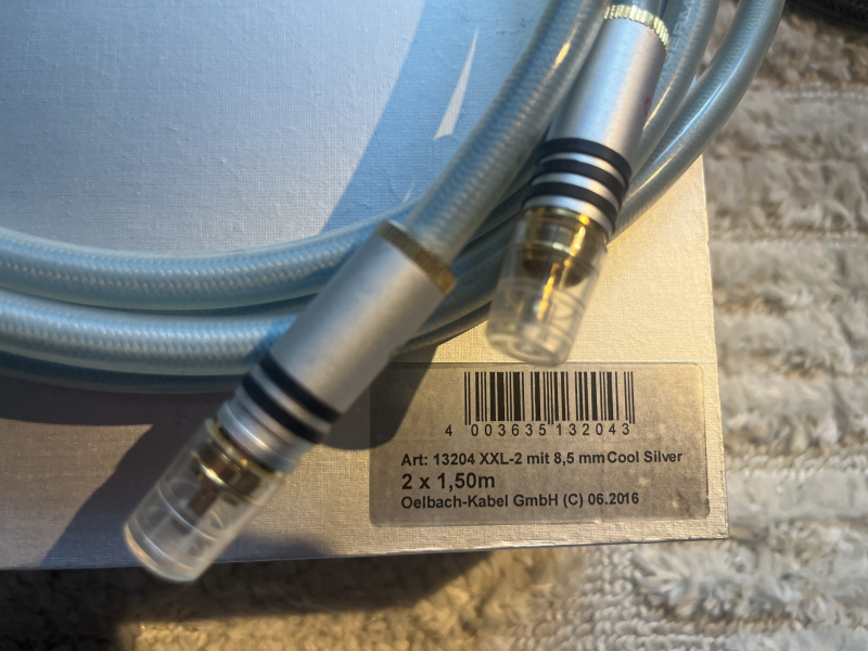 Oehlbach XXL-2. 1,5m. RCA. Oehlbach XXL-2. 1,5m. RCA. - Bild 2 av 6