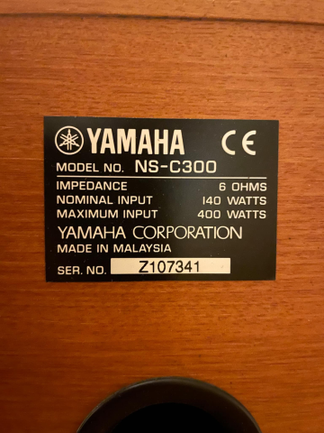 Komplett 5.1 Yamaha system