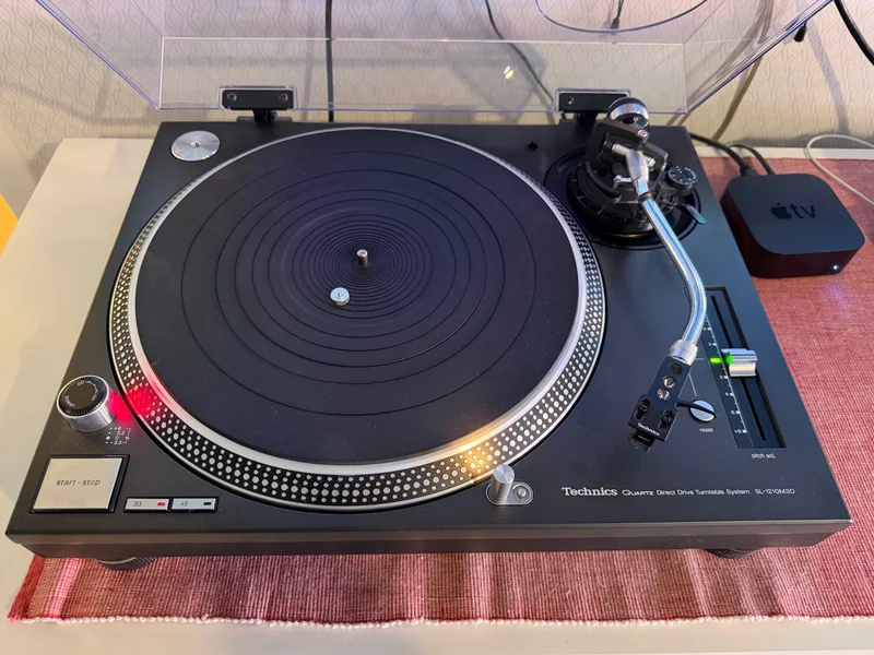 Technics SL-1210M3D, ej DJ anv&auml;nd. - Bild 3 av 6