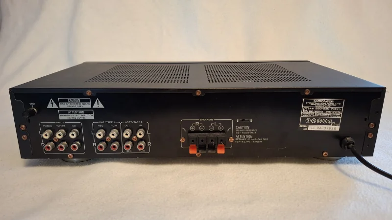Pioneer integrerad f&ouml;rst&auml;rkare A 119 - Bild 2 av 2