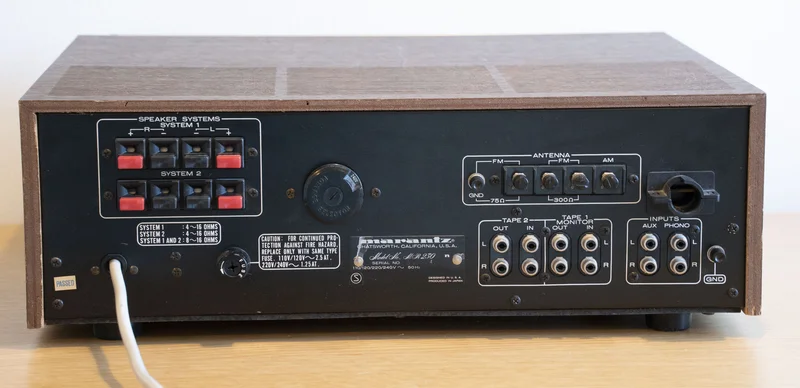 Marantz MR230 Stereophonic Receiver (1978-80) - Bild 4 av 5