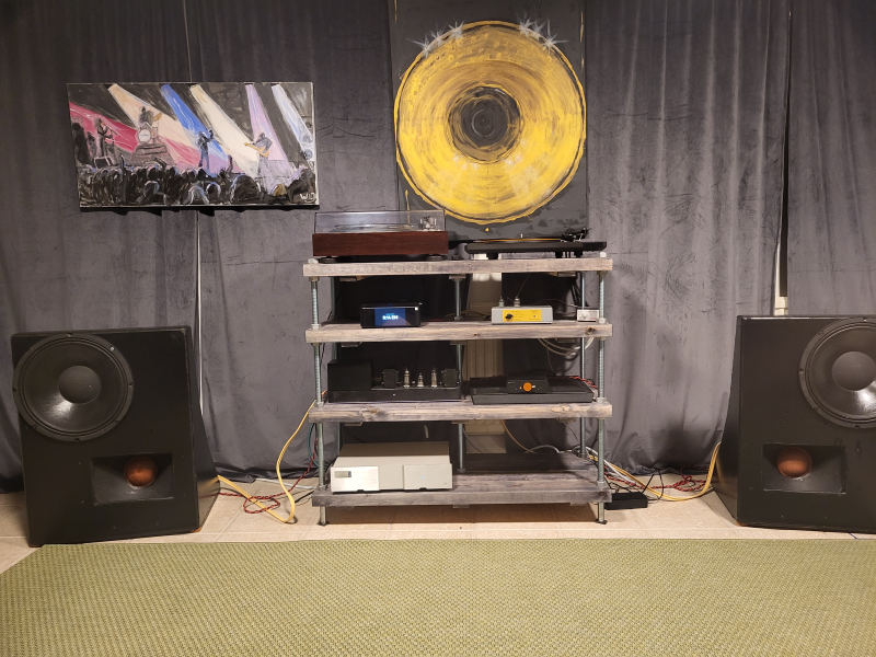 Gedigen stereobänk - Bild 2 av 4