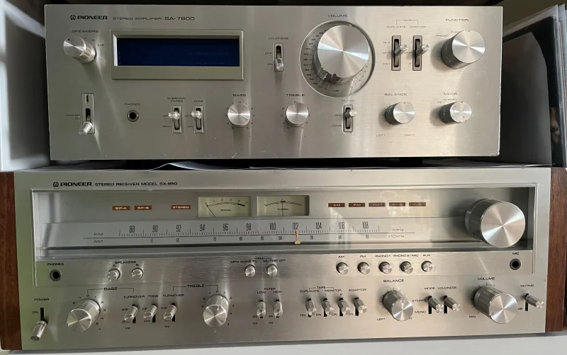 70 tals Receivers i behov av reparation  - Bild 3 av 3