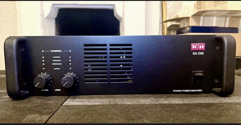 KLEIN &amp; HUMMEL SA 240 Stereo Slutsteg - Bild 1 av 3