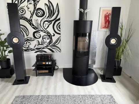 Cain & Cain Abby DIY fullrange voight pipe högtalare Cain & Cain Abby DIY fullrange voight pipe högtalare