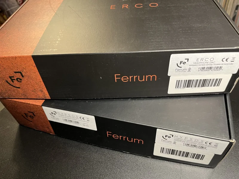 Ferrum Erco + Hypsos h&ouml;rlursf&ouml;rst&auml;rkare DAC f&ouml;rsteg n&auml;tdel - Bild 1 av 7