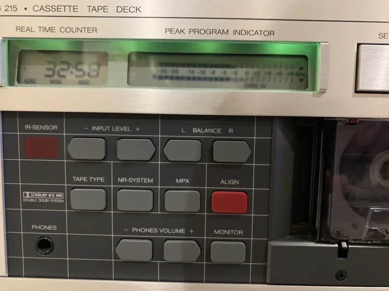 Revox B215 Kassettdeck i absolut fantastiskt skick! - Bild 2 av 4