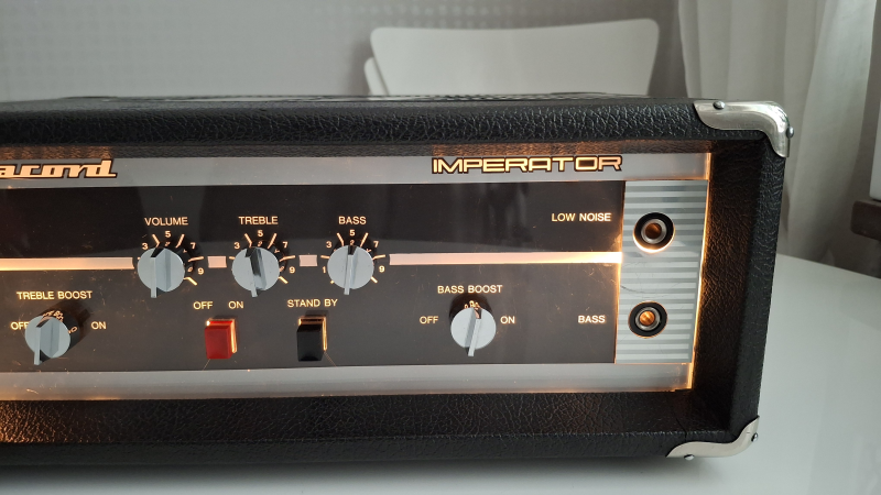 DYACORD IMPERATOR  Vintage Gitarr R&ouml;rf&ouml;rst&auml;rkare - Bild 8 av 9