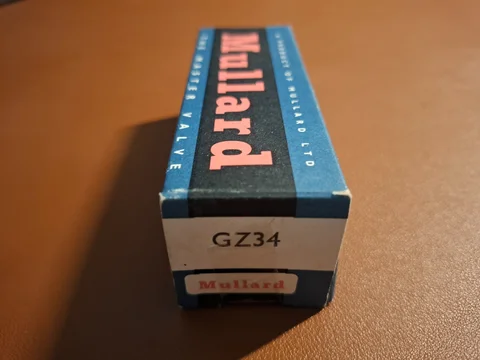 Mullard GZ34 / 5AR4 NOS – Blackburn 1966 – Holy Grail (...