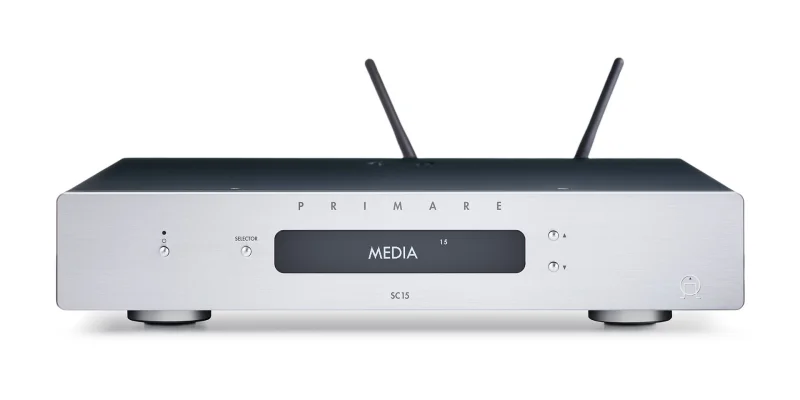 Primare SC15 Prisma (MK1) – Roon Ready nätverksspelare / DAC – Silver Primare SC15 Prisma (MK1) – Roon Ready nätverksspelare / DAC – Silver - Bild 1 av 7