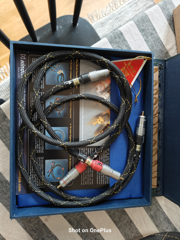 Xindak Fs-1 + Xindak rca kabel. - Bild 2 av 2