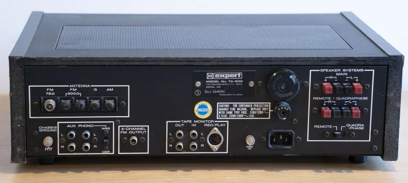 Expert TA-940 Receiver (Superscope) - Bild 4 av 5